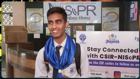 Connecting Students with Scientists | CSIR–NIScPR Jigyasa Program