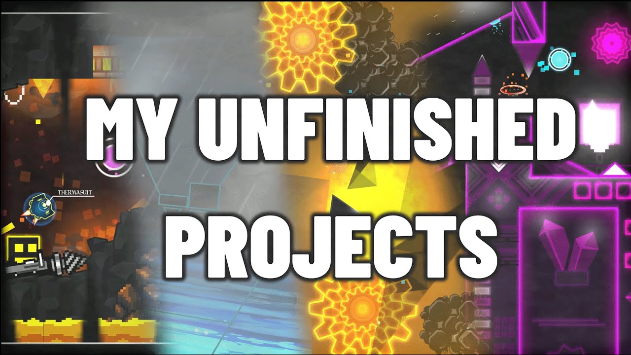 my unfinished Geometry dash levels 2024/25 - YouTube