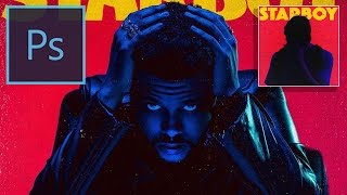 Recreating The Weeknd Starboy Album Cover Art in Photoshop CC ( Adobe Photoshop Tutorial) screenshot 5