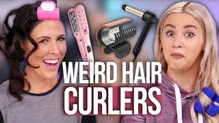 5 Weird Ways to Curl Your Hair AGAIN!! (Beauty Break)