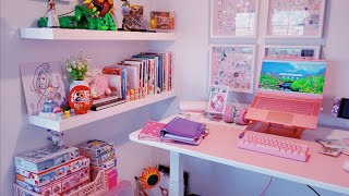 Anime + Manga Room TOUR! FT: Autonomous SmartDesk Core Set up! (Kawaii Aesthetic)