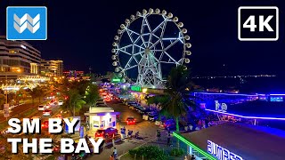 [4K] SM by the Bay Amusement Park in Mall of Asia (MOA) Philippines 🇵🇭 Night Walking Tour Vlog