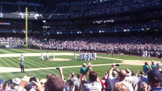 Félix Hernández's perfect game (Final At-bat) 08/15/2012