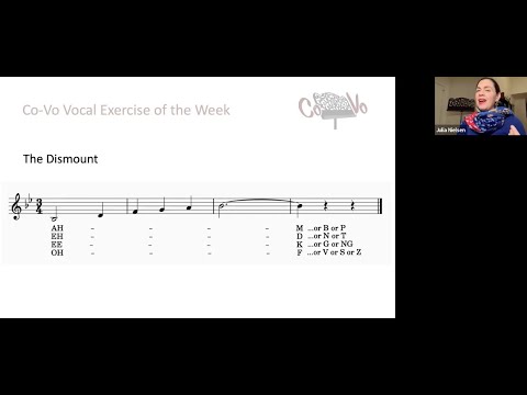Co-Vo Vocal Exercise of the Week #17 | The Dismount | Jan. 7, 2024