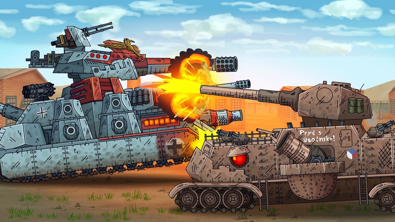 EVIL RATTE VS CZECH MONSTER! PZ-44 will defeat the ship