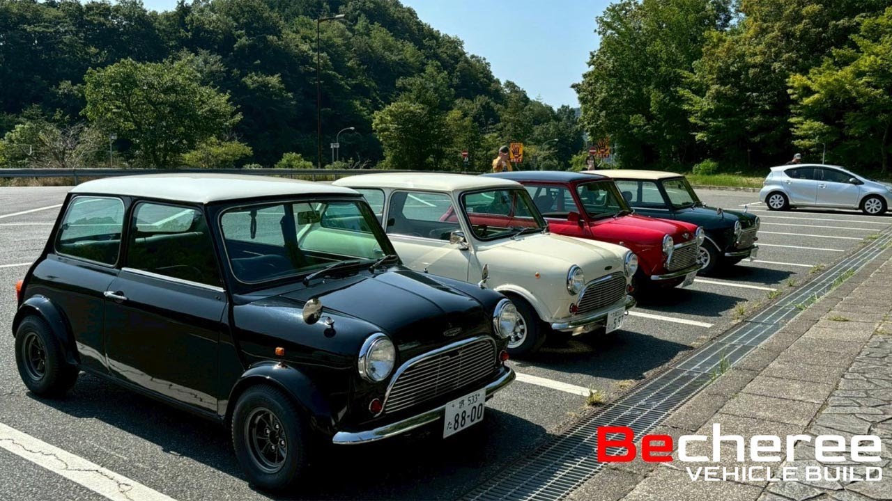 カントリーマンからAT1.3iへ 納車お祝いツーリング！#classicmini #rovermini #クラシックミニ #ローバーミニ