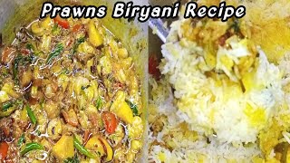 Prawns Biryani Recipe | Shrimp Biryani Recipe | How To Make Prawns Biryani