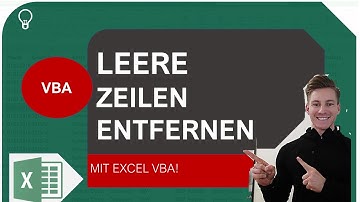 Leere Zeilen aus Datensatz mit Excel VBA entfernen I Excelpedia