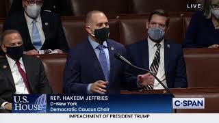 Rep Jeffries: Donald Trump is a living, breathing impeachable offense