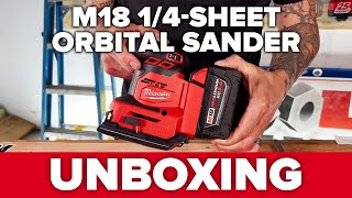 [UNBOXING] Milwaukee 1/4-Sheet Orbital Sander