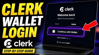 How to authenticate with Clerk for wallet-based login - Detailed Guide