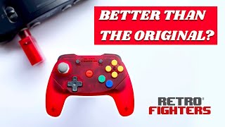 A Modern Nintendo 64 Controller! Retro Fighters Brawler64 Wireless REVIEW