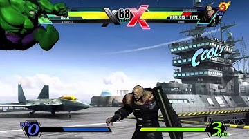 ULTIMATE MARVEL VS CAPCOM 3-NEMESIS T-TYPE AND DR.STRANGE (HD)