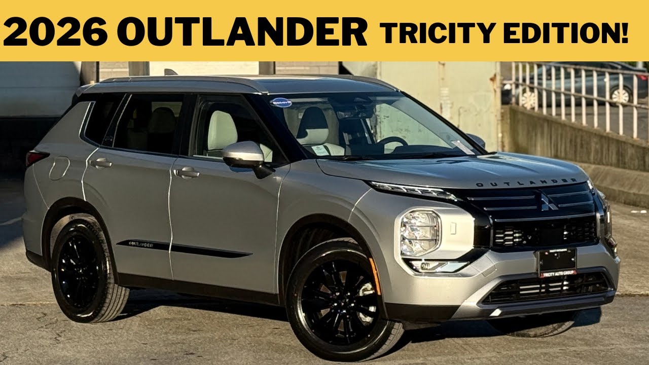 Представлен Mitsubishi Outlander 2026 года — версия Tricity Edition!