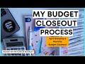 My Process For Closing Out Our Budget | BBP Workbook | April 2021