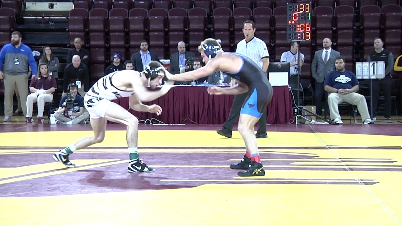 2018 MAC Wrestling Championships 133lb Match YouTube