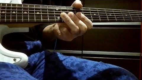 Cross bass 6 string and zoom MS-70cdr(filter change) #201003