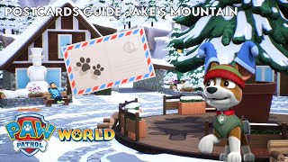Paw Patrol World | Postcards Walkthrough Jake's Mountain