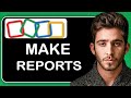 How to Make Reports in Zoho CRM