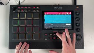 How to layer & flatten samples on the MPC LIVE II