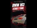 Evolve Showcase Series BMW M3. Stage 1 complete.