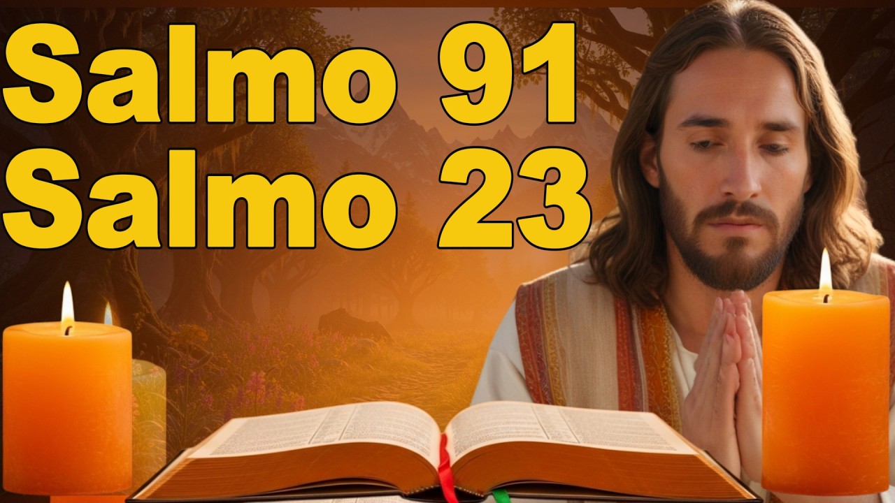 ORACIÓN DEL DÍA lunes 23 de FEBRERO - SALMO 91 y SALMO 23 - ORACIONES MÁS PODEROSAS de la BIBLIA.