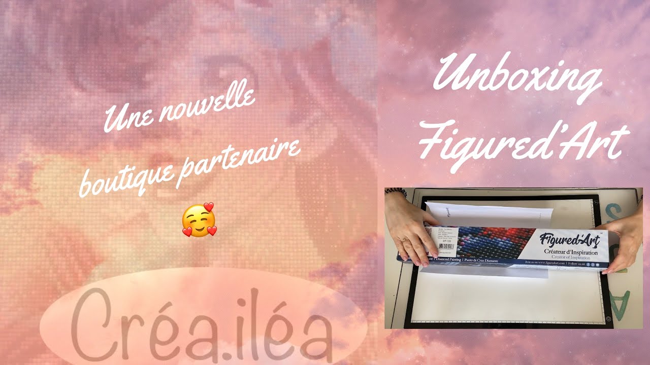 Unboxing Nouvelle Boutique : Figured’Art 🛍#unboxing #diamondpainting #figuredart