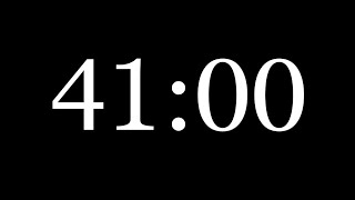 41 Minute Timer