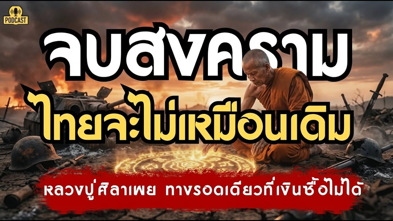 คำทำนายหลวงปู่ศิลา: อนาคตไทยจะไม่เหมือนเดิม! เปิดสัญญาณเตือนภัยพิบัติและทางรอดเดียวที่ต้องรู้