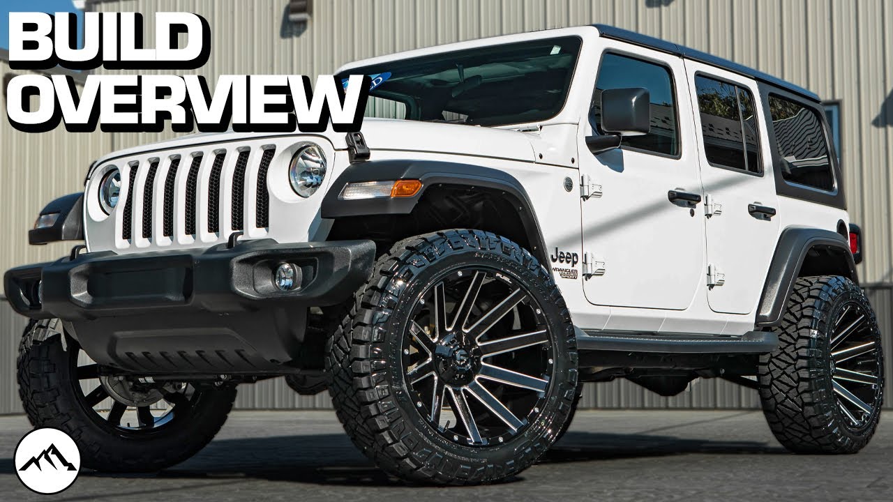 BUILD OVERVIEW: 2.5 Inch Lift on 2018 Jeep Wrangler with 22x12 Wheels ...