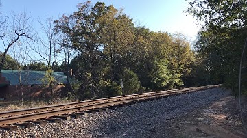 CSX Empty coal train U307-07 as he heads NB over Old Switzer Rd