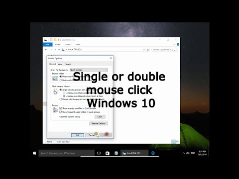 Video: How To Set Up A Mouse For One Click