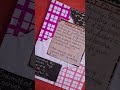 Maths Name page with Content list