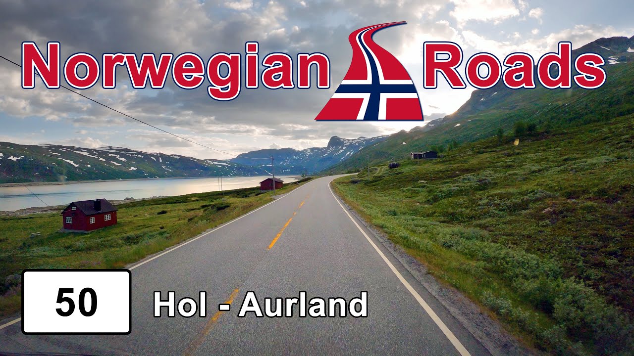 Driving Fv50 Hol - Aurland | Norwegian Roads 4K UHD