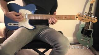 Video thumbnail of ""Look To The Son" Lead Guitar Tutorial - Hillsong Worship"