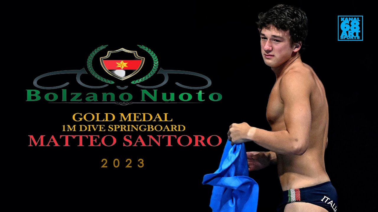 MATTEO SANTORO BOLZANO DIVING MEET 2023 YouTube