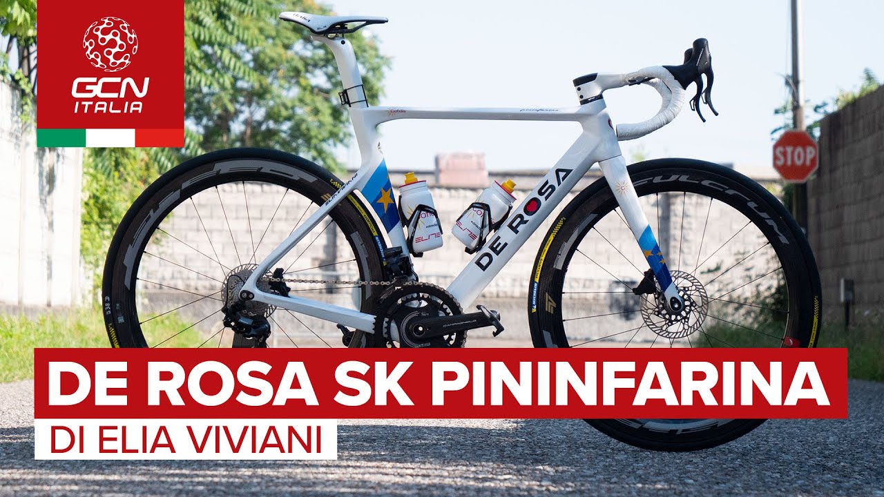 La De Rosa SK Pininfarina di Elia Viviani | Biciclette dei professionisti -  YouTube