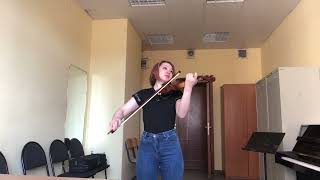 Beethoven 9th symphony violin excerpt