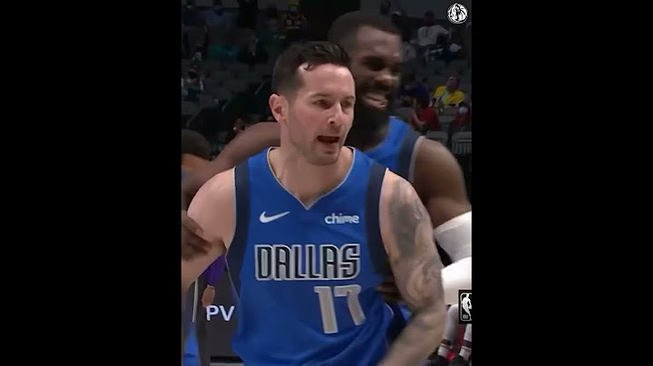 Mavericks bench HYPE after this JJ Redick move 😤