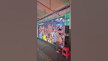 What happened to him. #eagerled #leddisplay #ledvideowall #ledwalldisplay #ledscreens #shorts