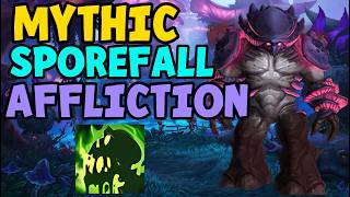 Mythic Rotmire (Sporefall) 🍄 | Affliction Warlock PoV