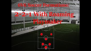 6v6 Soccer 2-1-2 with Roaming Playmaker