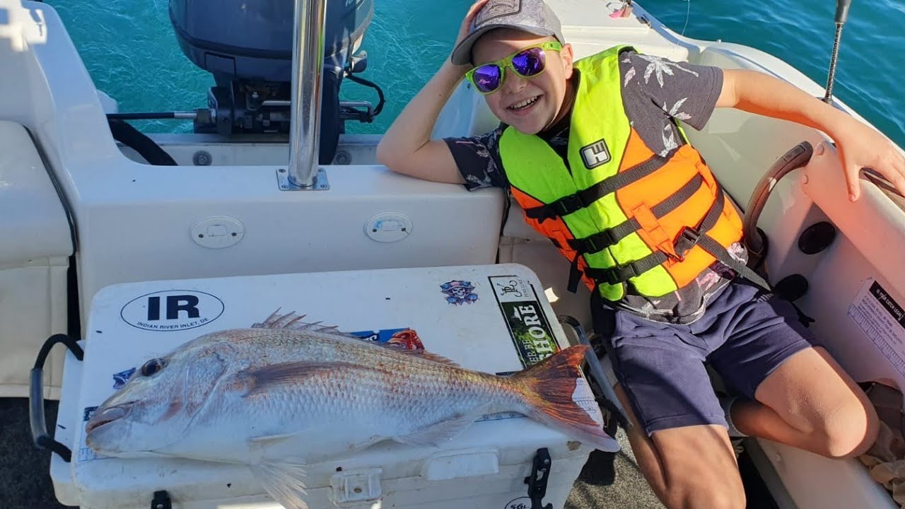 Straylining for the biggest snapper I've ever caught! Wellington, New ...