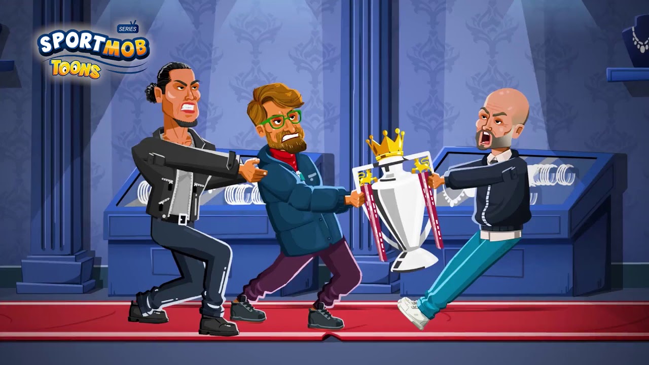 SportMob Toons | New Episode | Klopp vs PEP | Funny Football Cartoons