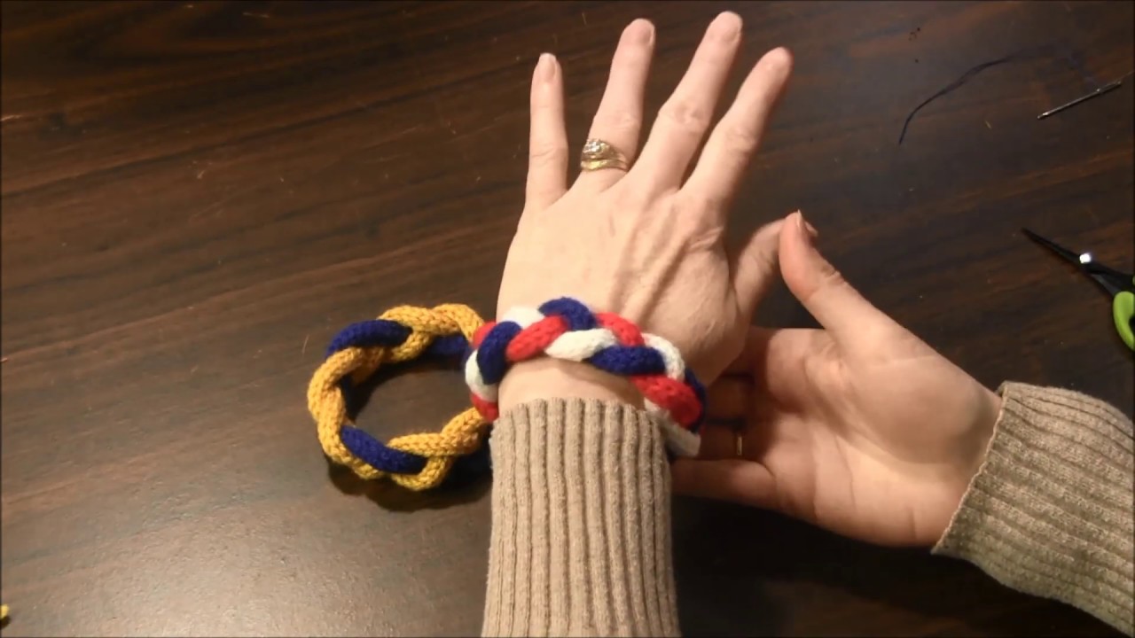 DIY I-Cord Bracelets! (Tulip I-Cord Knitter Machine Tutorial