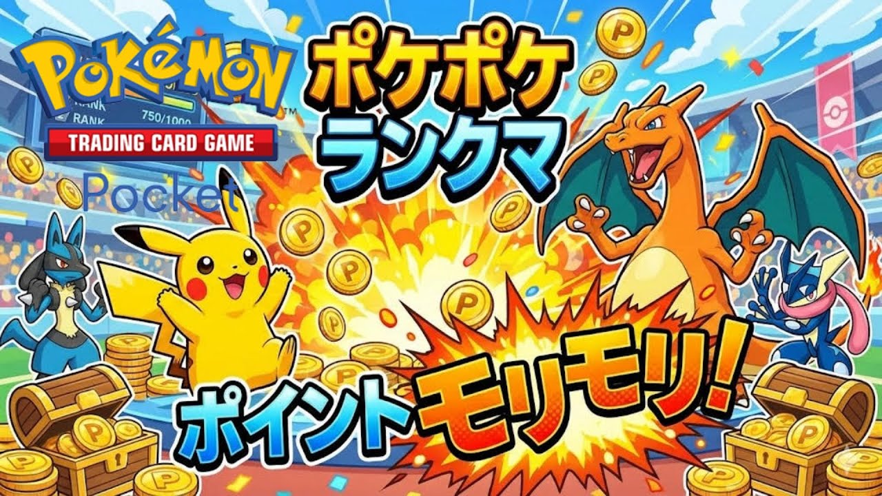 ポケポケ 深夜の不健康ランクマ【初見さん大歓迎】