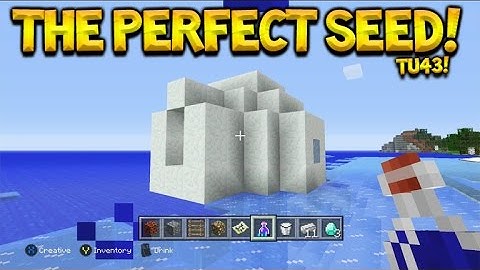 Minecraft Console Edition TU43 The Perfect Seed - ALL New Features + All Biomes & More!