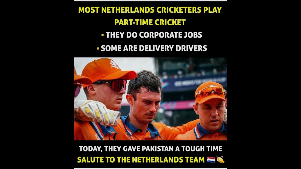 Netherlands Cricket Team 🇳🇱👏