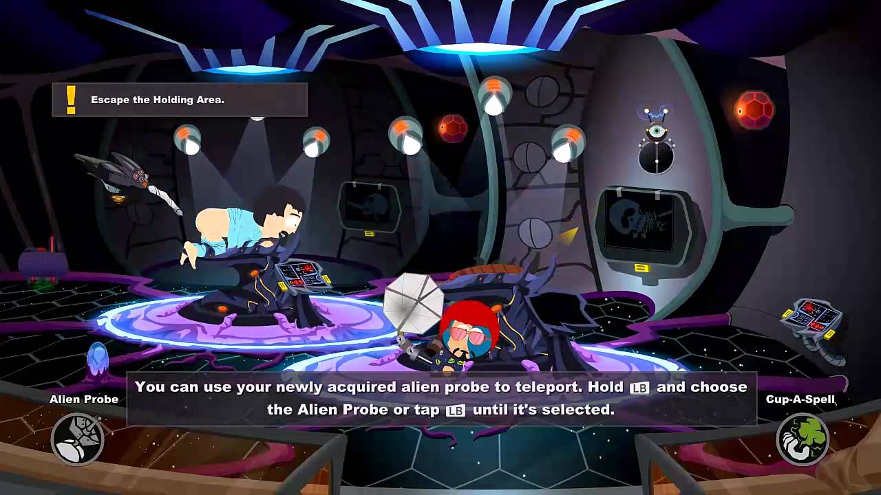 South Park Stick of Truth : Part 3, Aliens, Spaceships and Anal probes ...