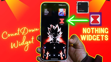 Nothing Countdown Widget Finally Comes Out  - Nothing OS ⏰⏰